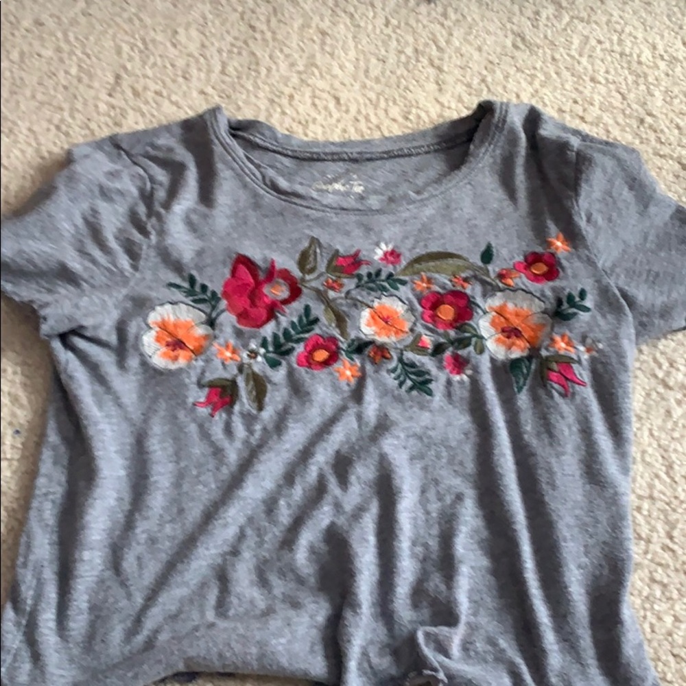 Hollister floral top